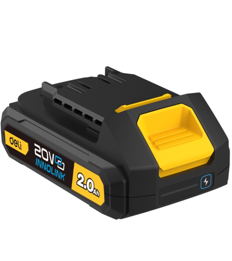 ელემენტი  20V  2Ah*1  yellow  DL-DC20A2    მწარ.  deli 