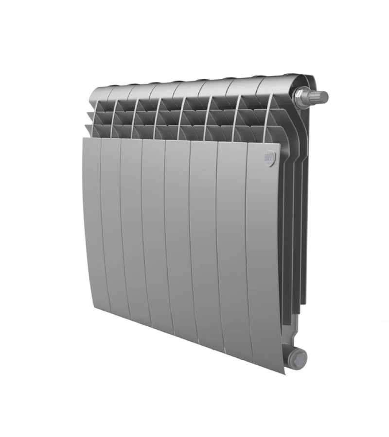 სექ.რადიატორი ბიმეტალი BILINER 500 / SILVER SATIN  მწარ. Royal Thermo