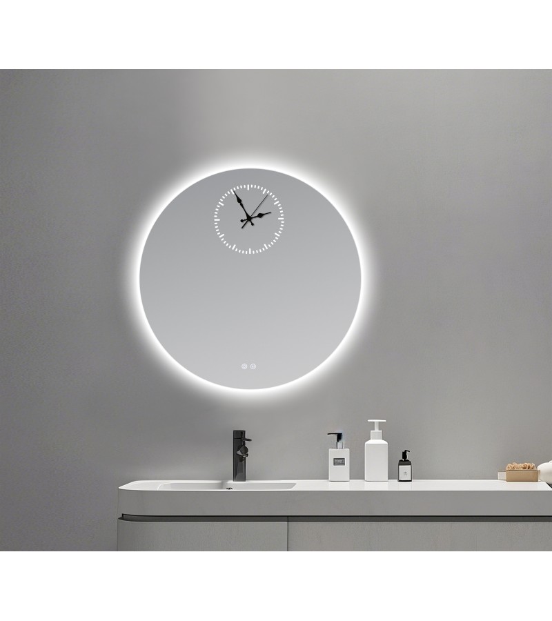 სარკე  LED განათებით  D=60  Touch Switch  #N017  5000K