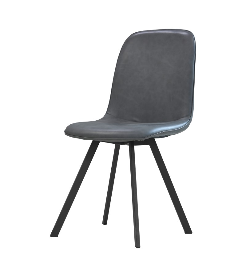 სკამი   2-8   ზომა 45*45*87 მუქი ნაცრისფერი