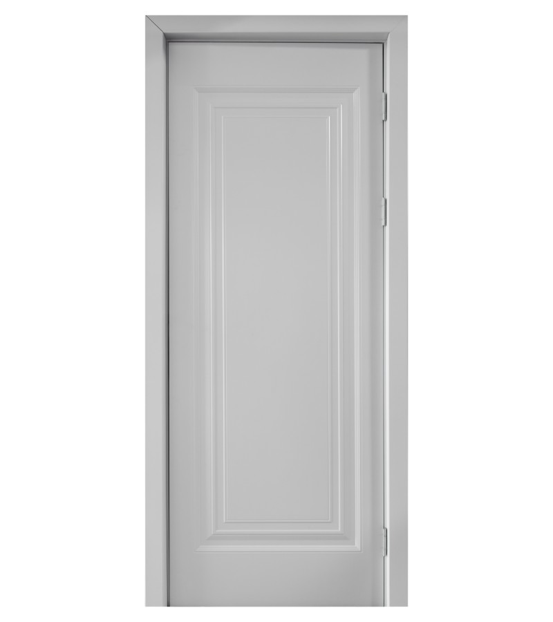 კარი  MDF  Ларго-1  ზომა. 80*2150  ფერი.  LPL  Серая