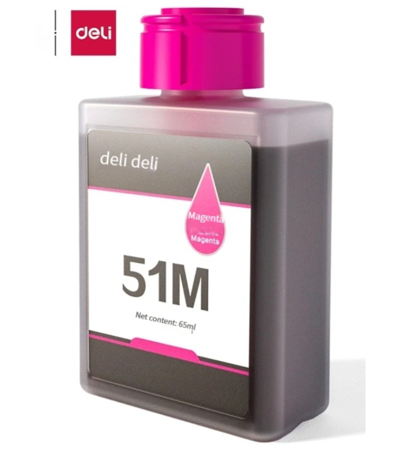 მელანი  51M  65ml  MAGENTA   მწარ.  d e l i 