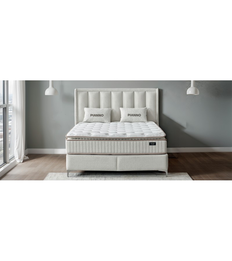 საწოლის კომპლექტი  PIANO  ზომა  160*200  თავი+ბაზა  ფ. Buklet 325318 1 DUNYA YATAK