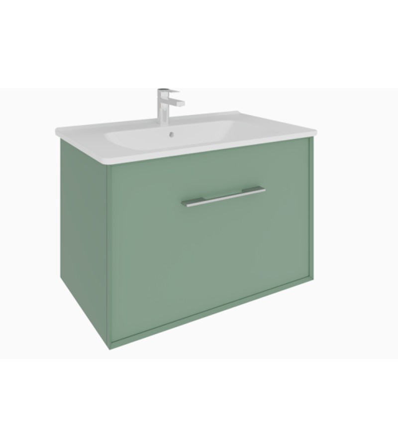 Bathroom furniture, cabinet bottom 80 cm TALYA color. SAGE GREEN CERAMIKSAN