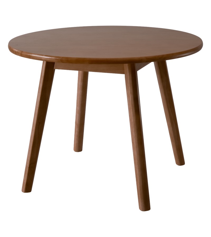 მაგიდა  ხის  მრგვალი  FSHLJ-108#  ზომა:100სმ  ფერი: BEECH  WOOD