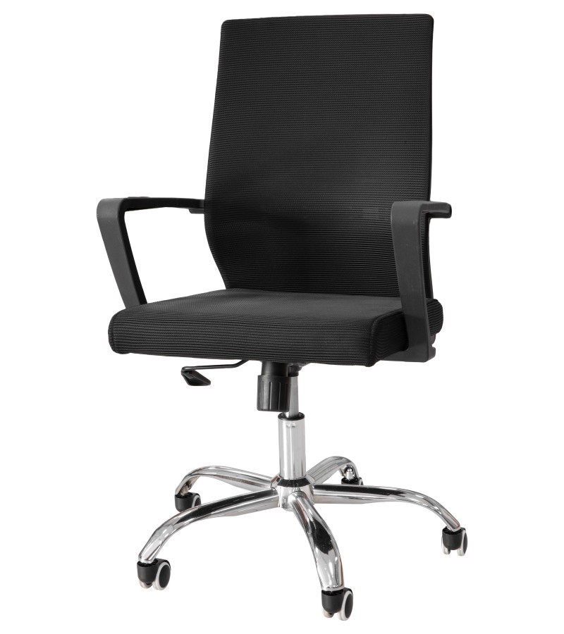 საოფისე სკამი   FSJL-7003  ფერი:BLACK