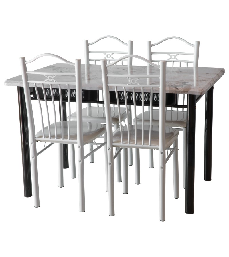 Стол со стульями 1+4 FSYH-JSD-43 120*75*75