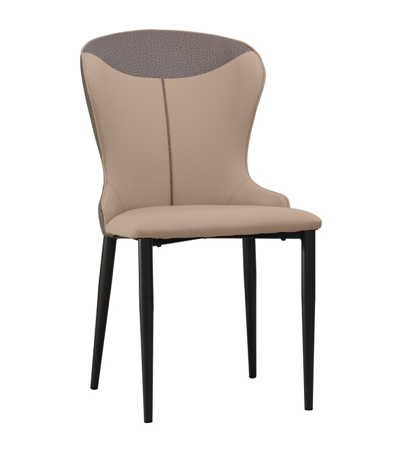 სკამი  FSHYJ-F-37  ფერი: BEIGE ( 260-155 )