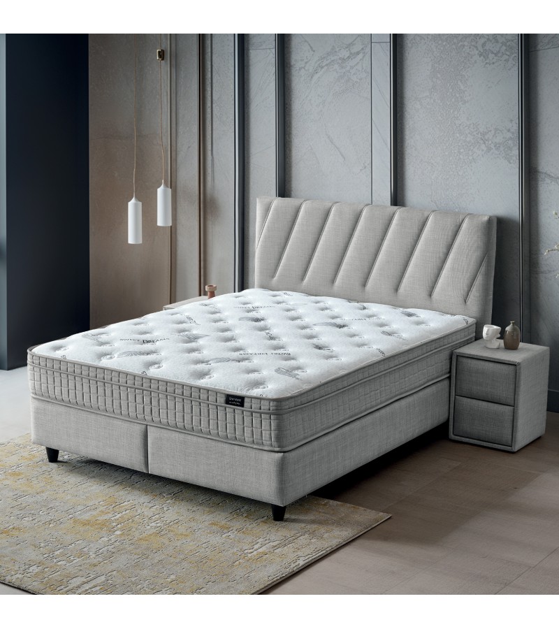 Комплект кровати SIESTA размер 140*200 изголовье + основание INTERNO-176626 1 ДУНЯ ЯТАК