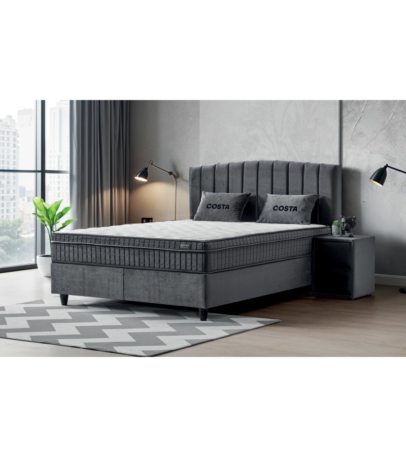 საწოლის კომპლექტი  COSTA  ზომა  90*200  თავი+ბაზა  RUBON - 156362 ANTRASlT  1 DUNYA YATAK