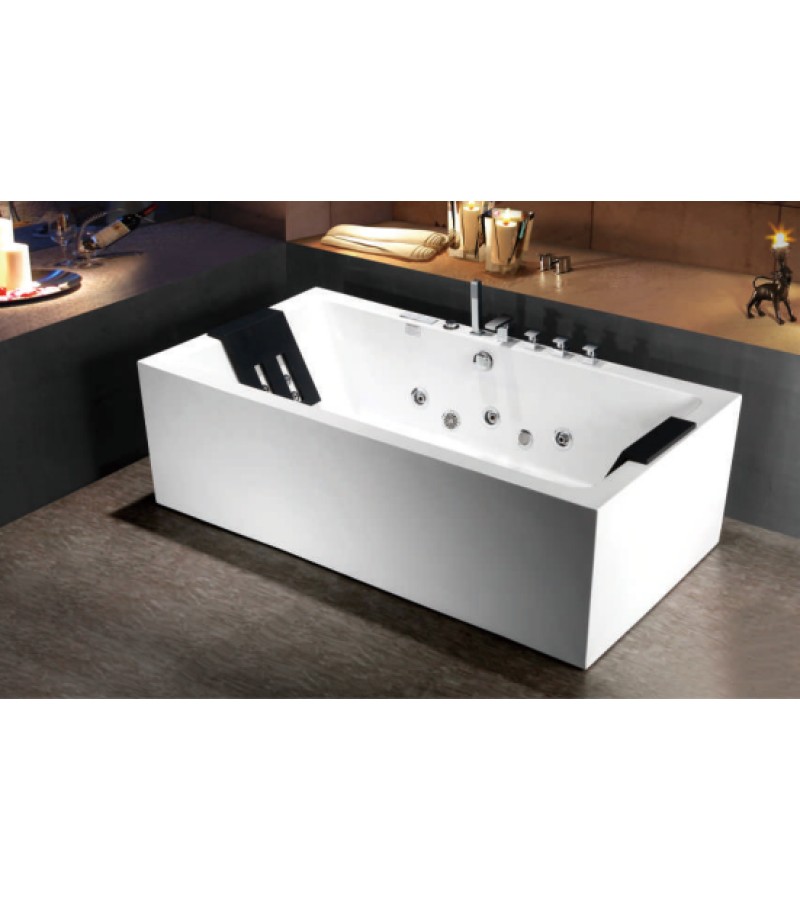 Пластиковая ванна Джакузи С-3161-13 размер. 130*185*58 см Aokelya
