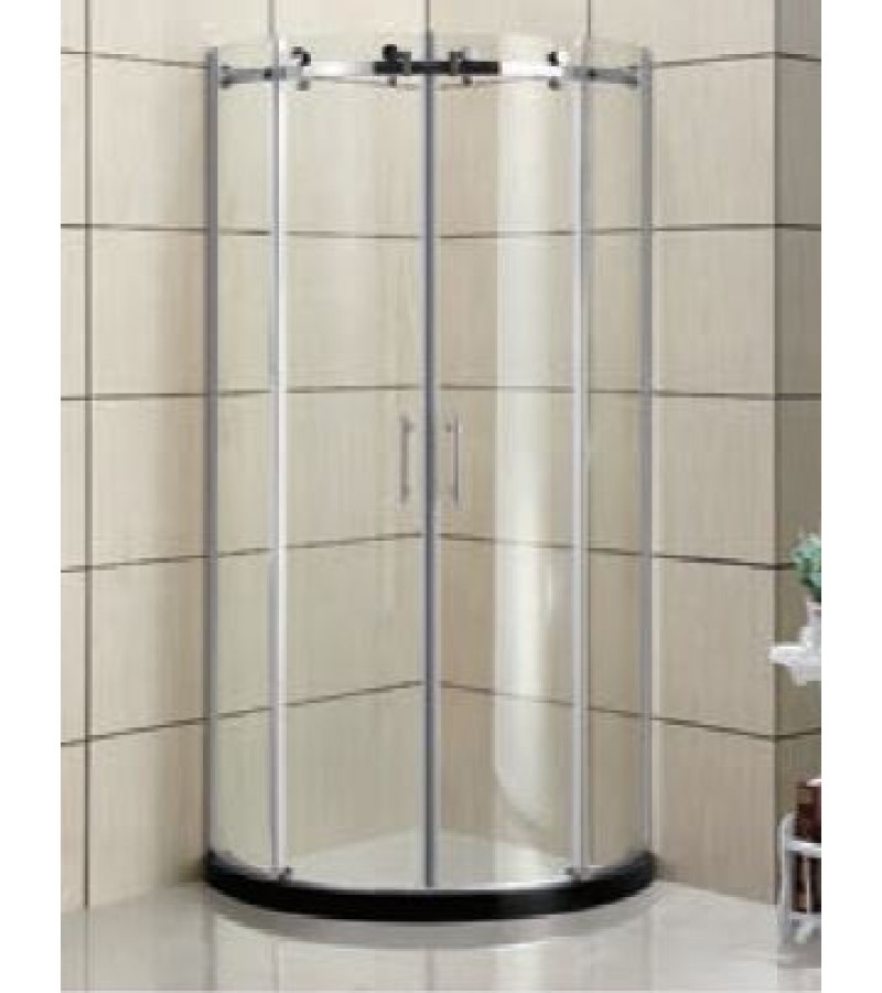 Комплект стекла для душевой кабины. Размер BXG-17-10. 100*100*195 см. С черной окантовкой 5*6 см. Aokelya
