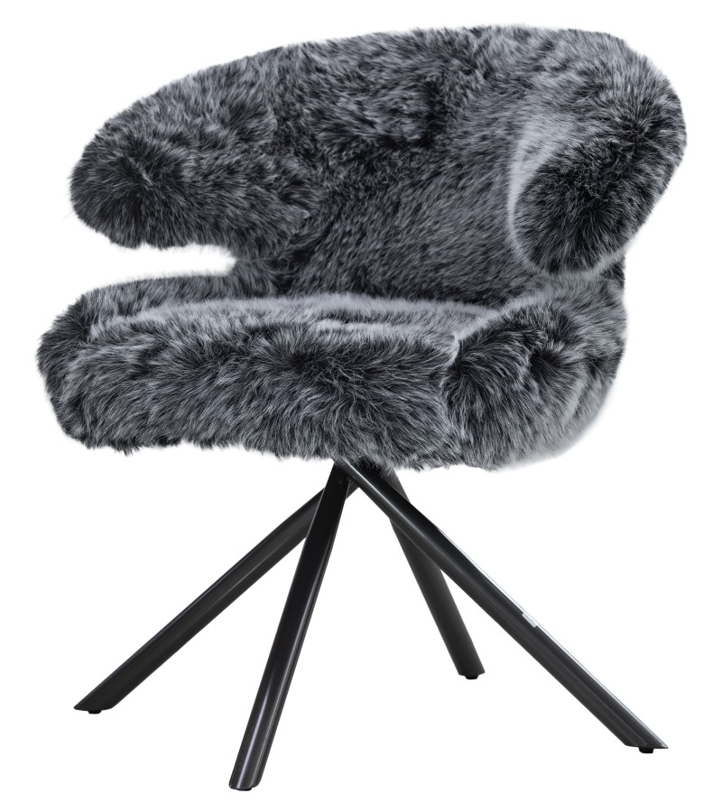 სკამი  FSDP-7721  ფერი: BLACK