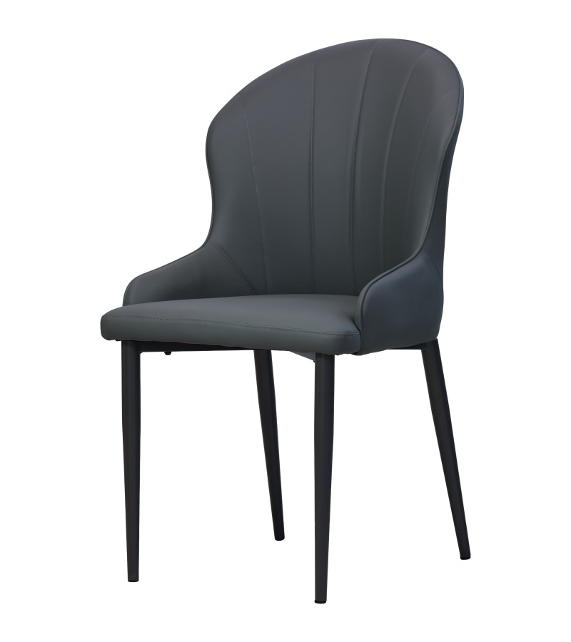 სკამი  FSHYJ-F-45  ფერი: DARK GREY ( 260-173 )