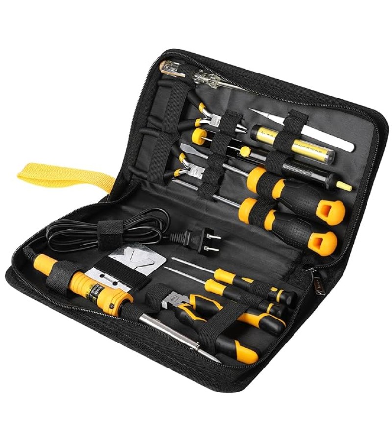 ელექტროტექნიკოსის ინსტრუმენტების ნაკრები  13Pcs  DL-C1013E    მწარ.  deli 