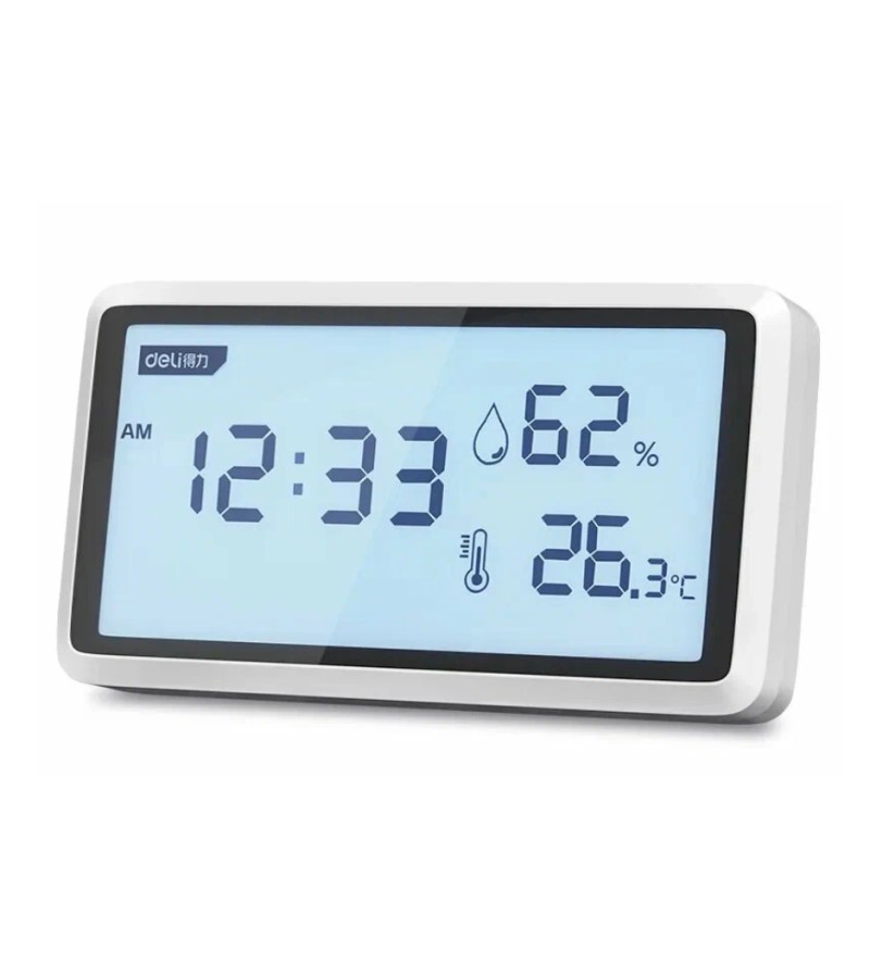 ტენიანობისა და ტემპერატურის მრიცხველი  DL336001   მწარ.  deli 