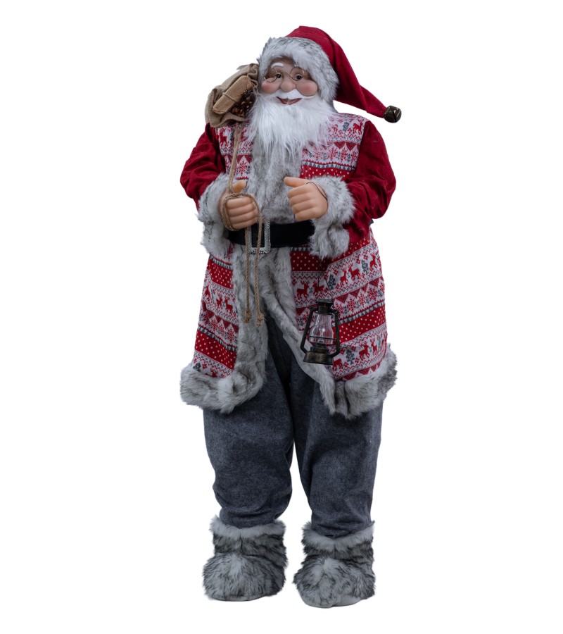 თოვლის ბაბუ  ZXSD-LC252348  ზომა: 120 სმ