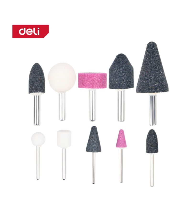 Полировальные головки (10 шт.) DH-ZMT003 Black. d e l i