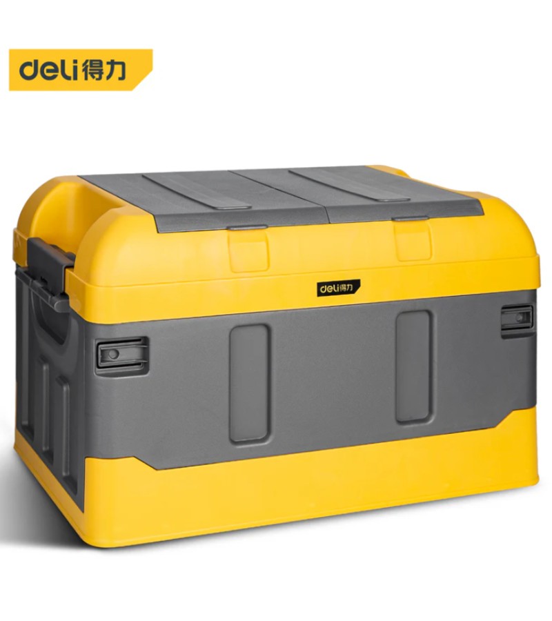 Tool box 45L 50*30*29cm DL884245 double layer brown.  d e l i 