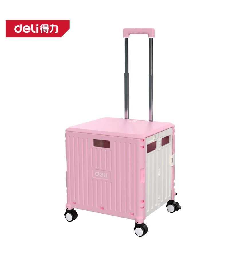 Folding cart 45*12*46 cm DL431004B PINK dark.  d e l i 