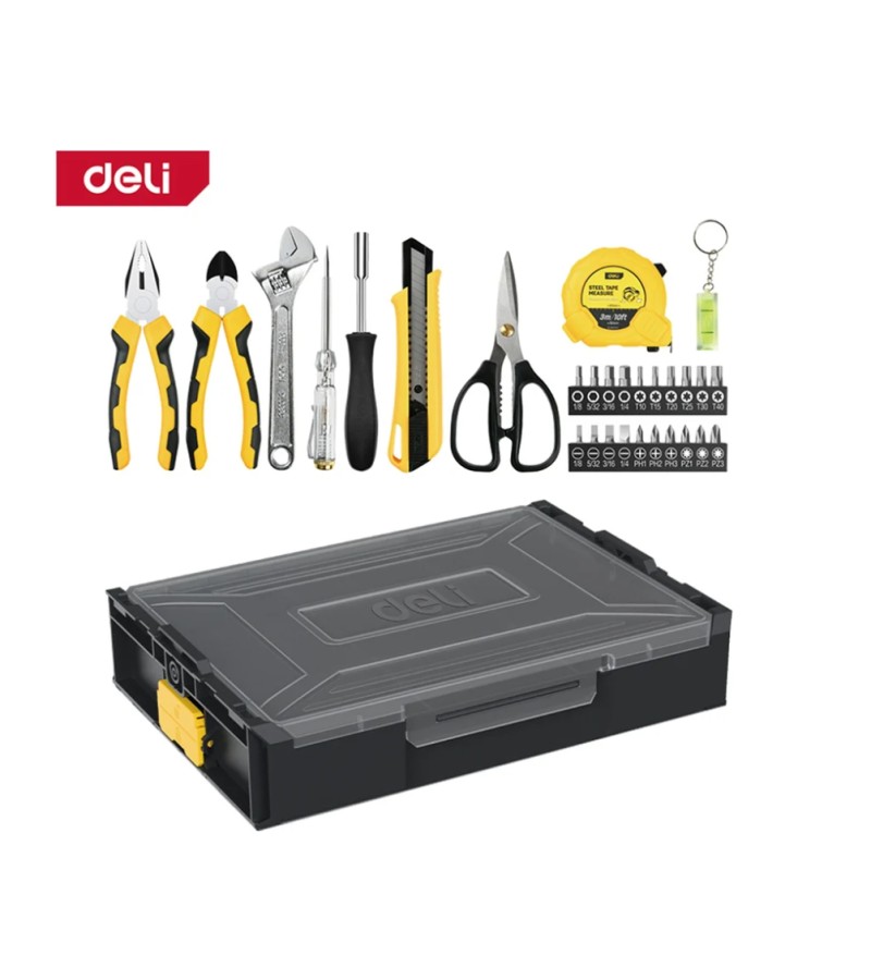 ხელსაწყოების ნაკრები  29ც  DL1229    მწარ.  deli 