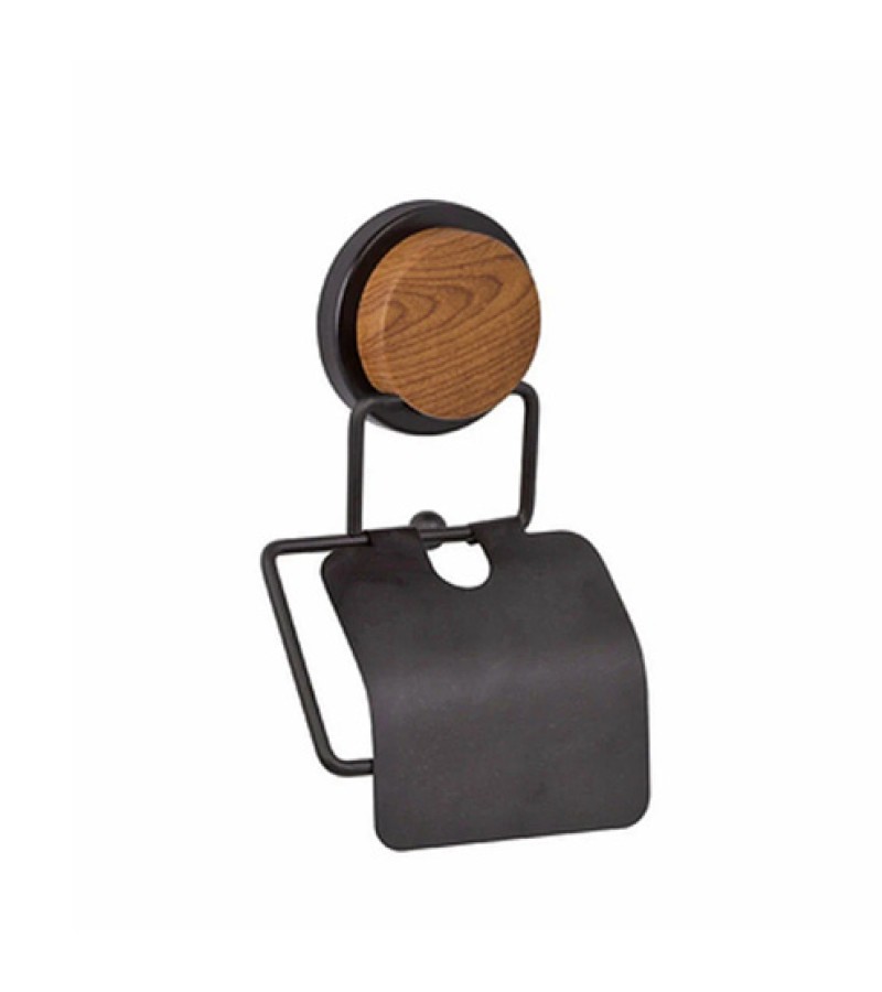 ქაღალდის  საკიდი საფარით   MGS-712W ფერი: Black/ Wood   OKYANUS