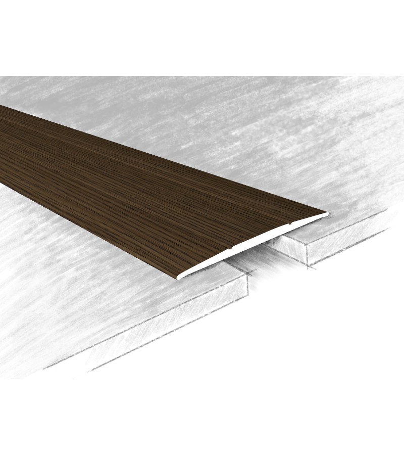 Laminate cover aluminum self-adhesive 33mm #150-117К 0,90m Дуб Деревенский мтр.  KTM