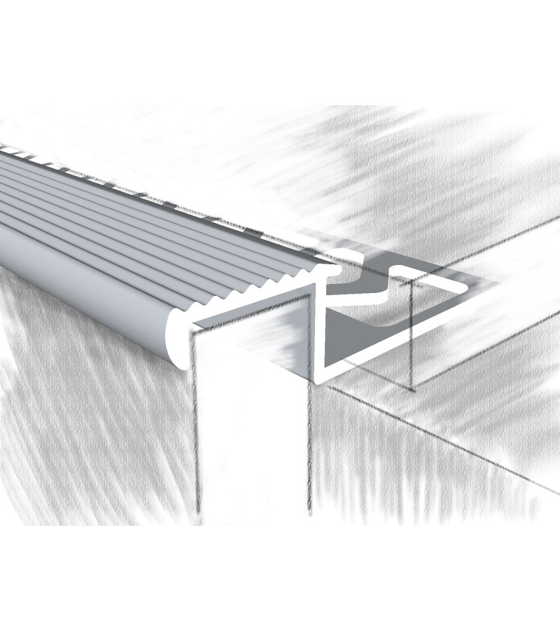 ალუმინის კუთხოვანა   Z   14X10მმ  #352-01М 2,70მ  Серебро  მწარ.  KTM