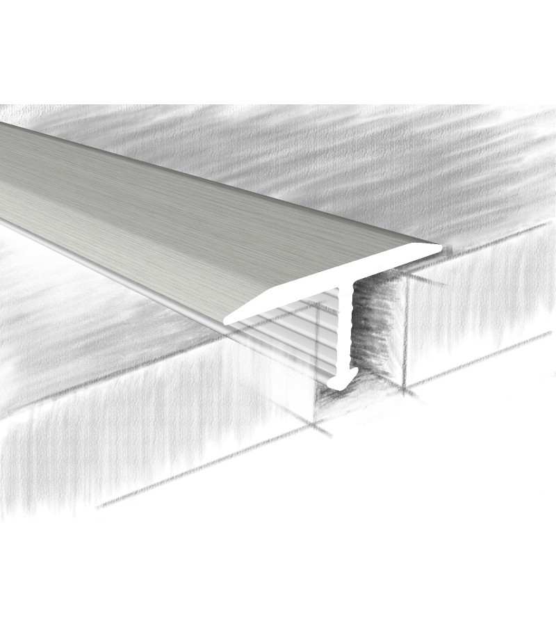 ალუმინის კუთხოვანა   T   18X6,8მმ  #318-301К 0,90მ  Клен Cеверный   მწარ.  KTM