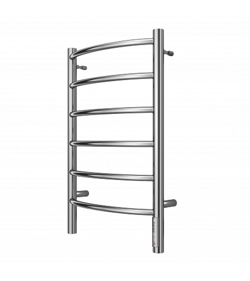 Electric dryer with dimmer Классик П6 400х650 chrome dark. TERMINUS