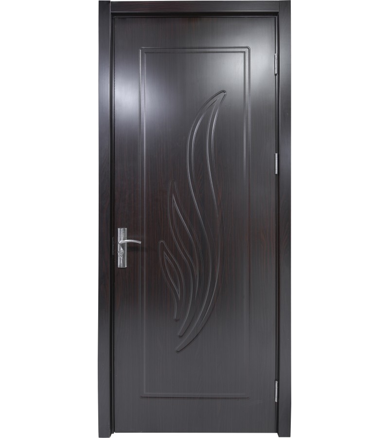 კარი მინით  KM-804 ზომა  215*80*4 ფერი  OAK (1-3)