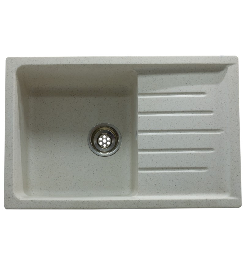 სამზარეულოს ნიჟარა 16/Q2  ფერი: Бежевый  ზომა:740*490*210