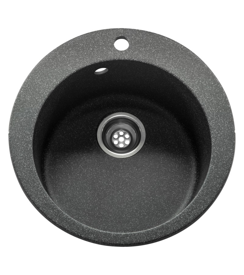 სამზარეულოს ნიჟარა 510/Q4  ფერი: Черная  ზომა:507*200