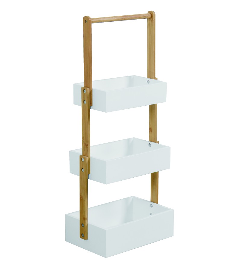 სააბაზანოს თარო #MH24030  ზომა:32*20*75.5 სმ