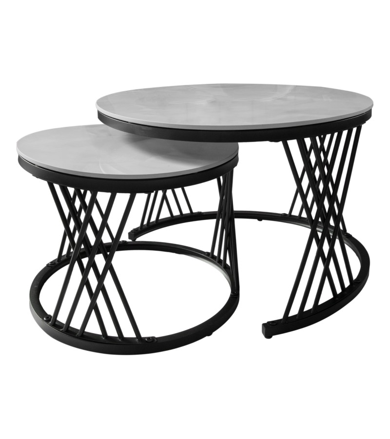 ჟურნალის მაგიდა  FSJFJ-BLC-T318   ზომა: 70*45 / 50*40