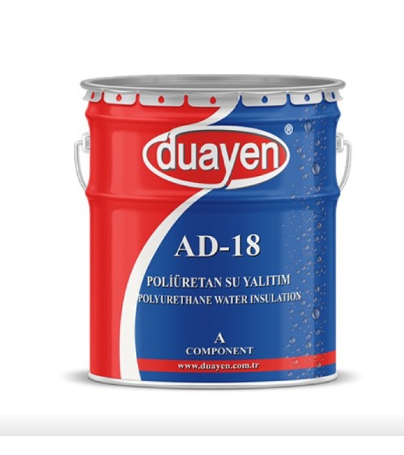 პოლიურეთანის ჰიდროიზოლაცია PU Waterproofing Material AD-18   30კგ.     DUAYEN