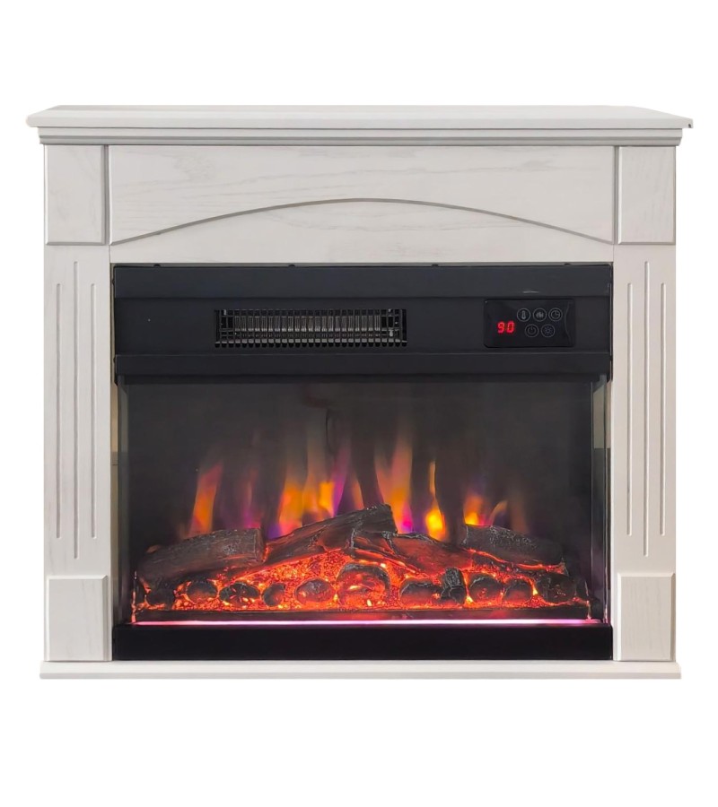 ელექტრო ბუხარი  YH-2303 ჩარჩო  WHITE  ზომა:690*270*630მმ  სიმძლავრე:1000W/2000W   მწარ.VIEVO