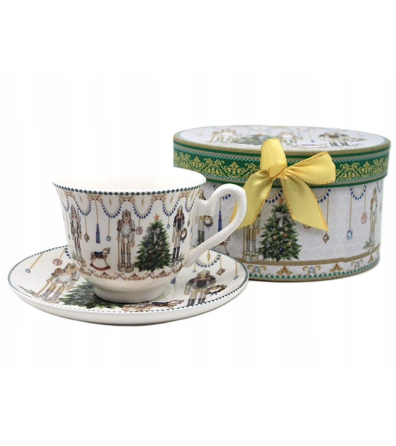 საახალწლო კერამიკული ჭიქა ლამბაქით  LC012/208   220ml