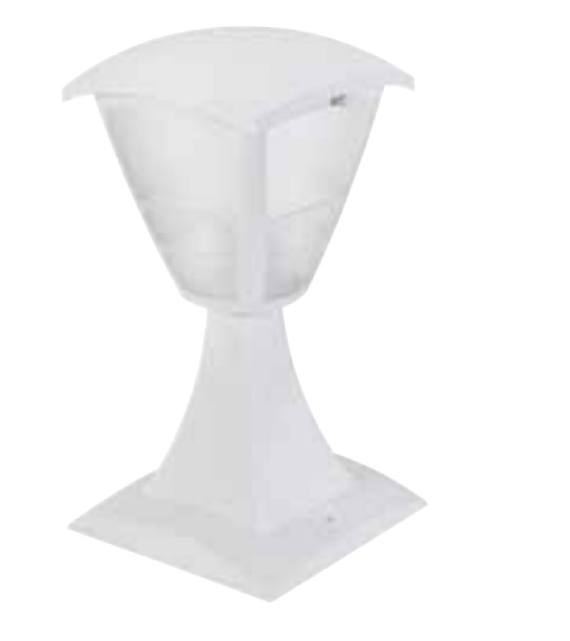 განათება ბაღის  YONCA-1  WHITE E27 #400.020.132 TEB ELEKTRIK