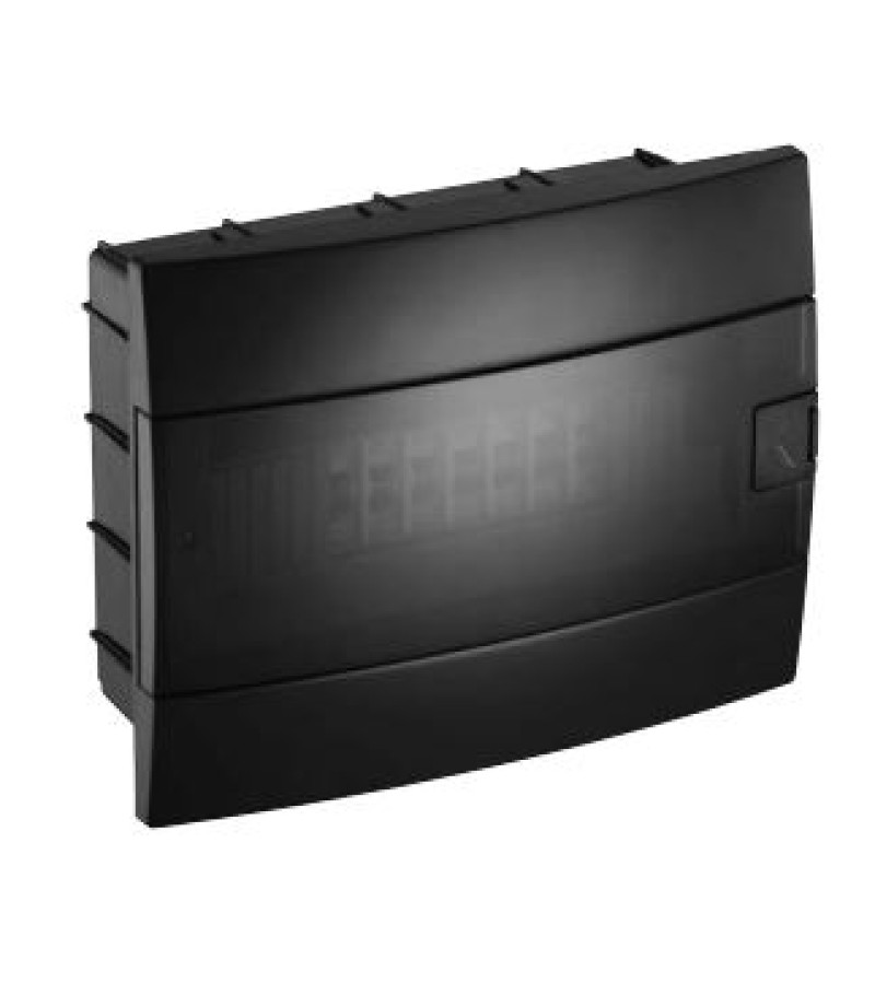 ელ. დამცველის ყუთი  12-ნი ჩასასმელი  შავი  #600.001.121  TEB ELEKTRIK 