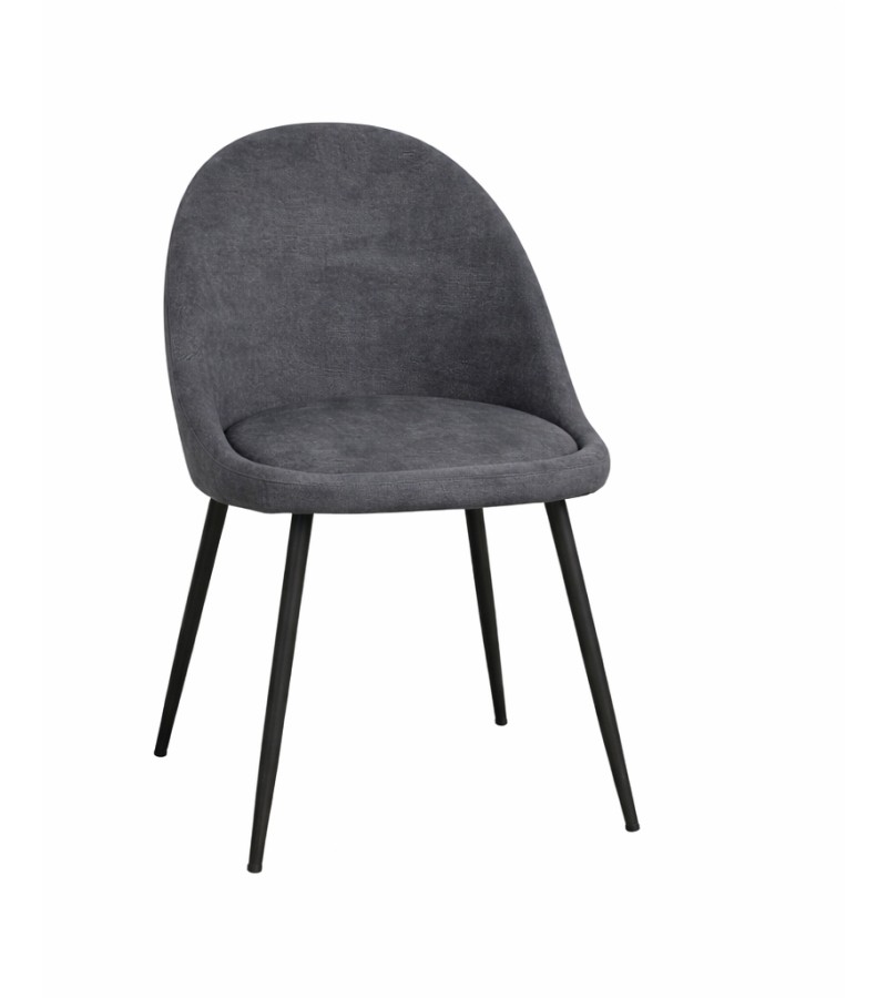 სკამი   #DC9069/ NO.5 MISS-058  (52*51*78)  ფერი. Dark Grey