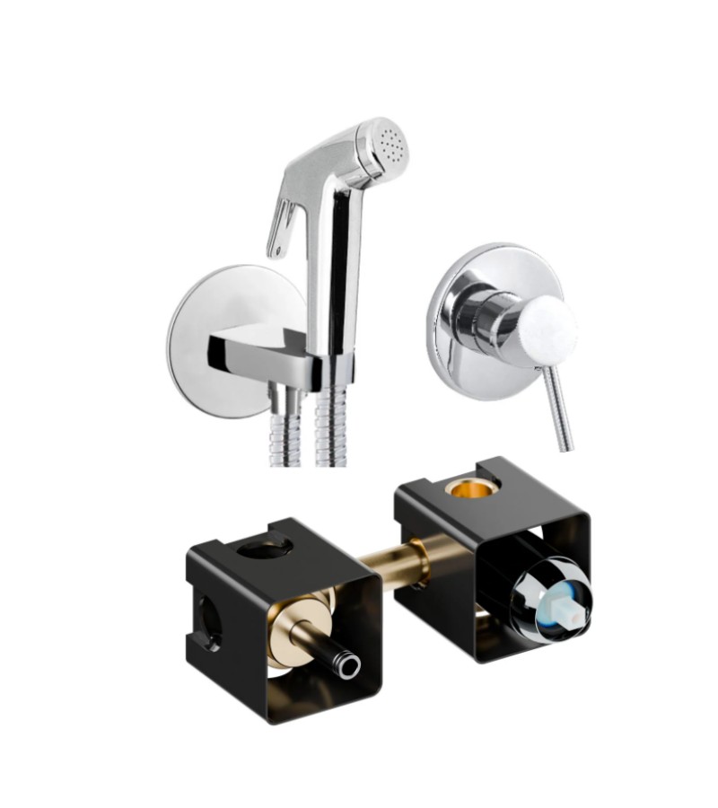 ბიდის შემრევი ჩასაშენებელი  RONDO  ნიკელი  #15162121    მწარ. ADELL