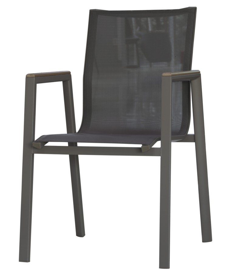 სკამი ალუმინის  FSGL-C102  (98)  ზომა:54*57*88