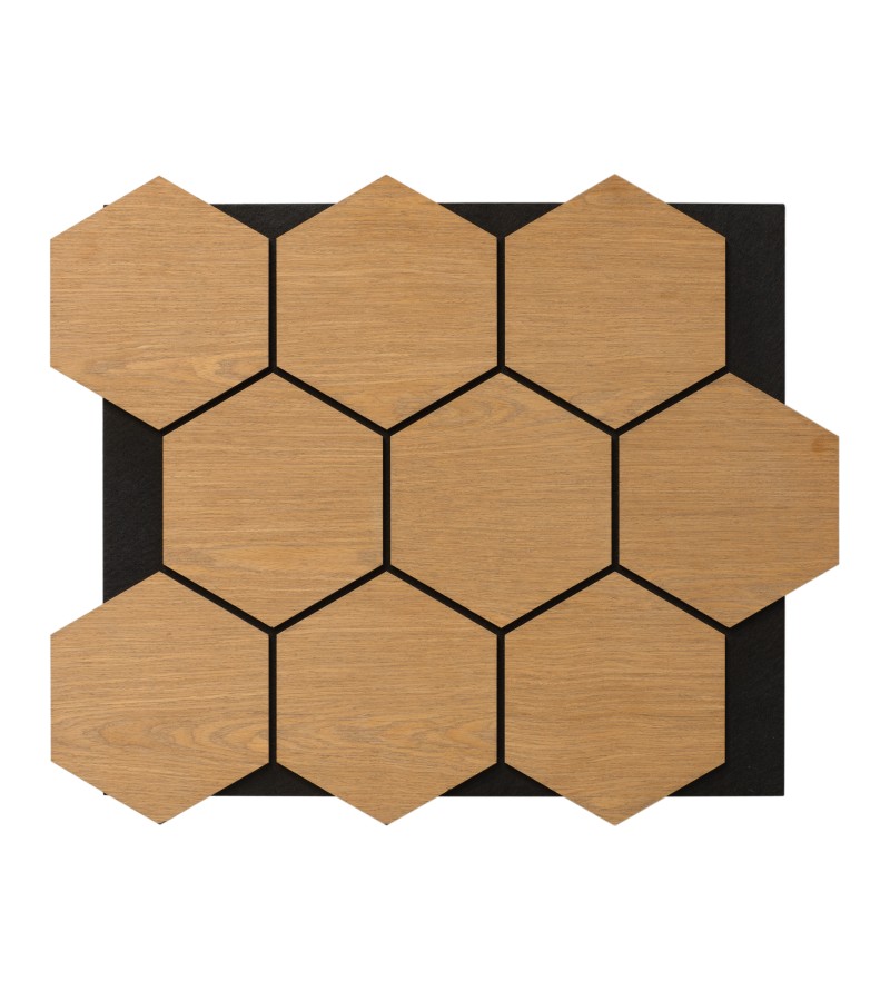 დეკორატიული პანელი აკუსტიკური  Acoustic Panel HEXAGON  PVC 665.59*810.58  HJ-NO01