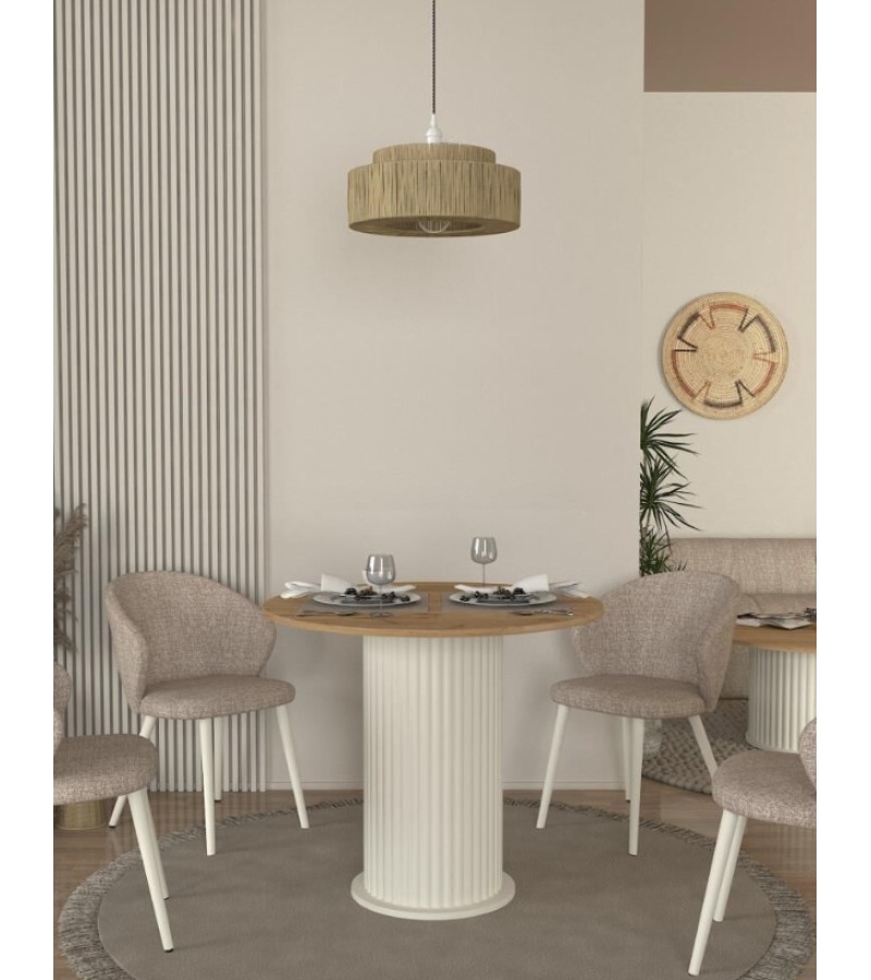 მაგიდა  BOHEMA  ფერი. SEPET 90     მწარ.  DEKORISTER 