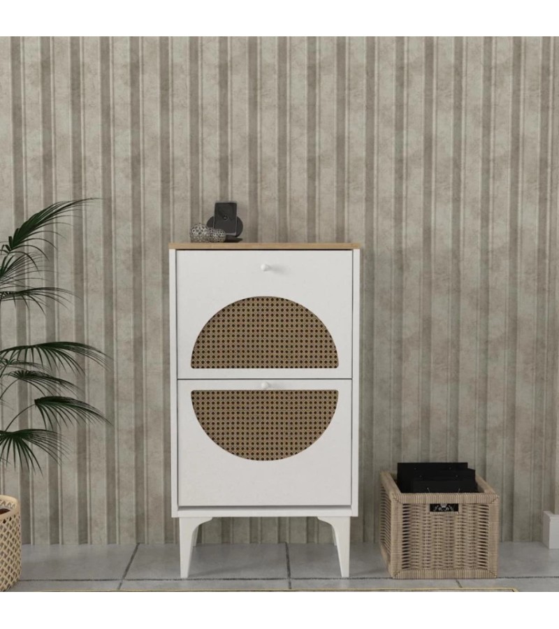 ფეხსაცმლის კარადა  BURITO  ფერი. SEPET-HAZERAN     მწარ.  DEKORISTER 