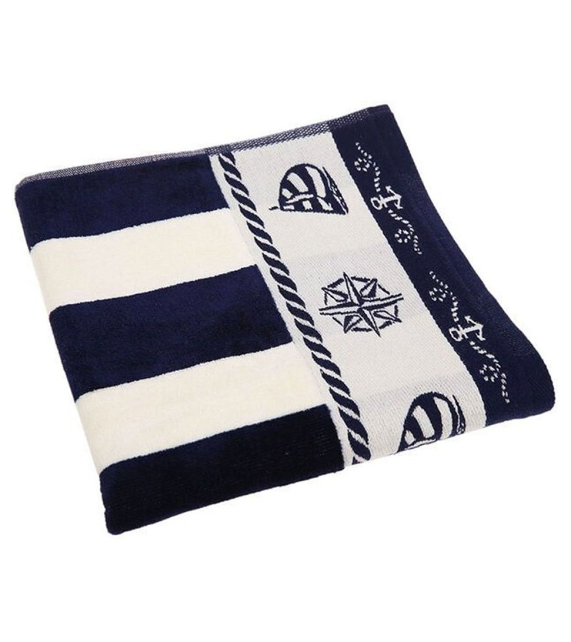 პირსახოცი  მოდ. PUSULA  ზომა  70*140 ფერი  LACIVERT  მწარ. OZDILEK