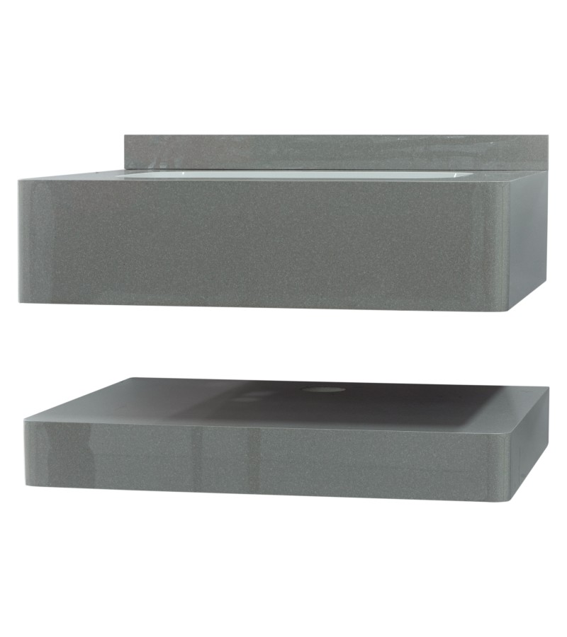 ხელსაბანი მონობლოკი  TTYB3-60  ფერი. Beige  ზომა. 60*50*15 / 60*50*8 სმ