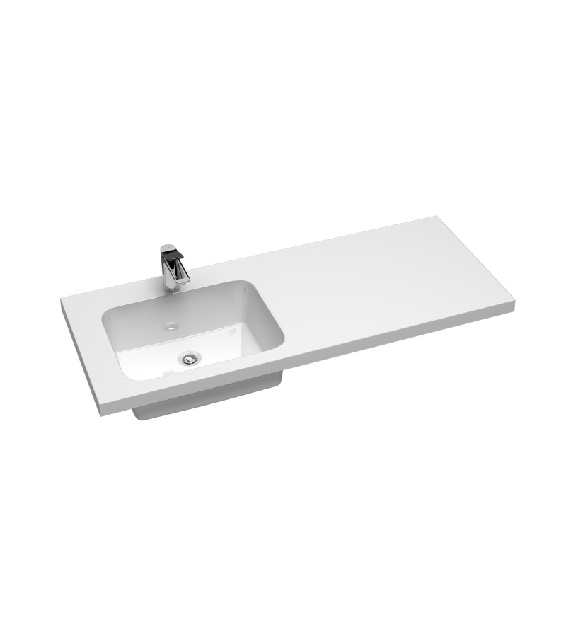 ხელსაბანი  ЛАКШЕРИ Левая ( V120D1 L)  ზომა:1196*473*170