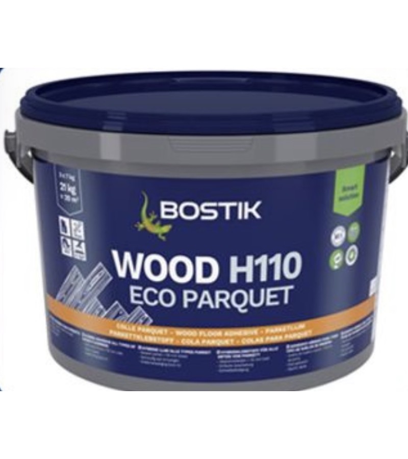წებო პარკეტისათვის  WOOD H110 ECO  21კგ.     BOSTIK